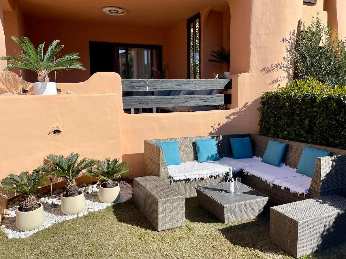 Casares Beach Golf Apartment With Private Garden Direct Pool Access 0*,  España